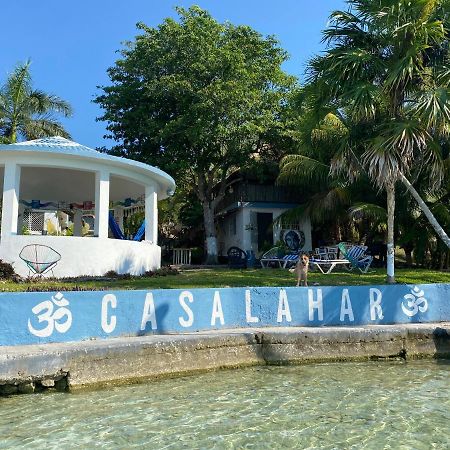 Casa baklahar Andrómeda Hotel Bacalar Bagian luar foto