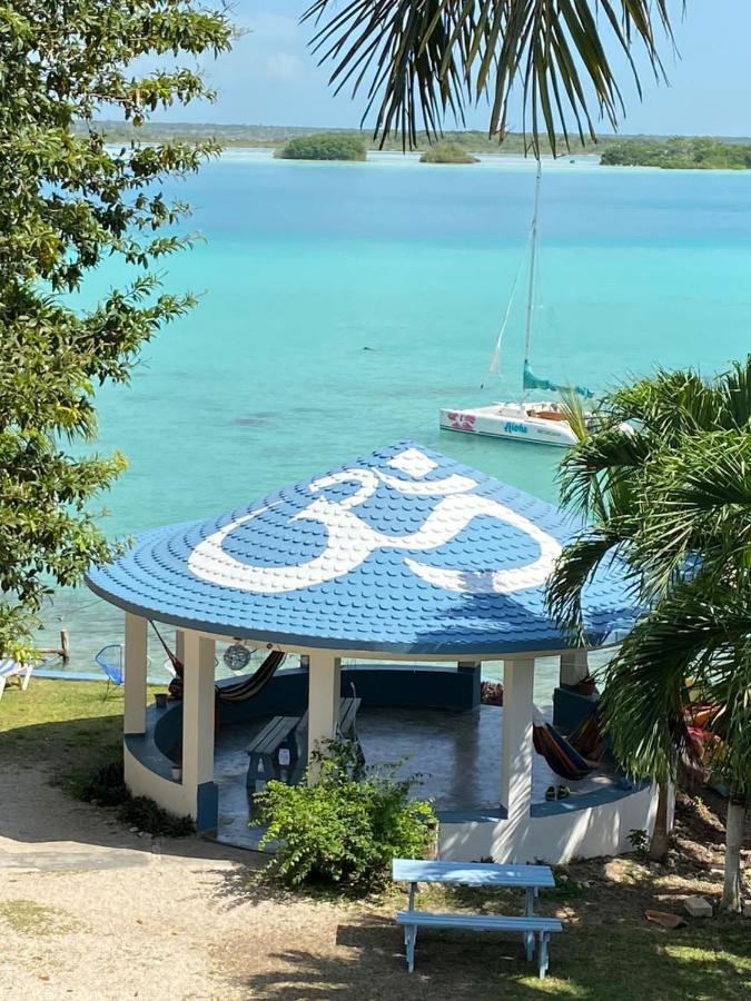 Casa baklahar Andrómeda Hotel Bacalar Bagian luar foto