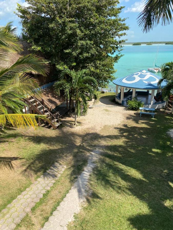 Casa baklahar Andrómeda Hotel Bacalar Bagian luar foto