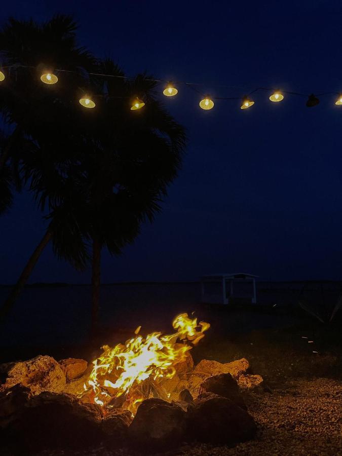 Casa baklahar Andrómeda Hotel Bacalar Bagian luar foto